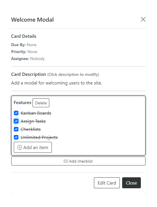 Card View